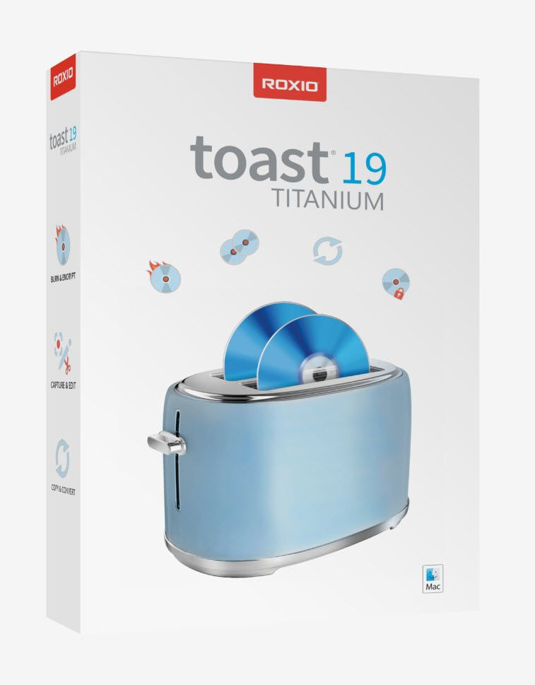 Roxio Toast 19 Titanium FR/ML MAC ESD