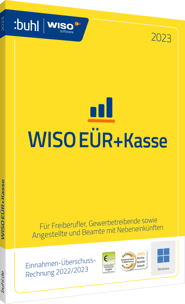 WISO EÜR &amp; Kasse 2023