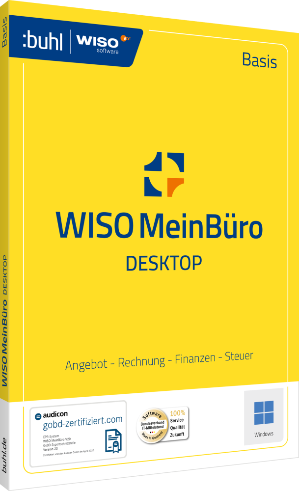 WISO Mon bureau Desktop Basic 365