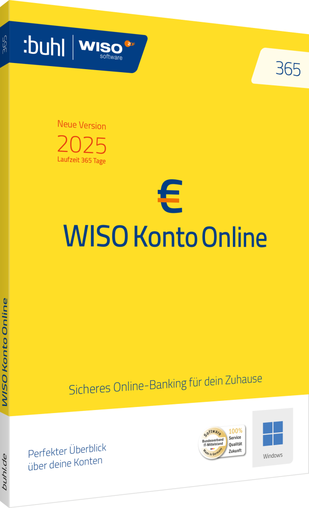 WISO Konto Online 365 (Version 2026)